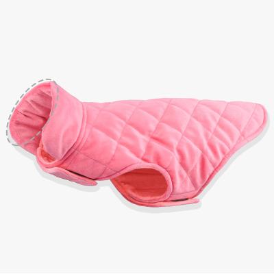 China Windproof Hoody Puppy Sweater Puppy Dog Clothes Sustainable Warm Hoodie Windproof Winter Clothes Dog Coat With Hat For Cold Winter Weather for sale