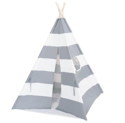 China Soft Toy Kids Teepee Tent for Children, Lace Teepee for Kids Girls Canvas Toy Tent for Indoor Outdoor Christmas Decor with Carry Case for sale