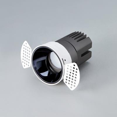 China High Lumens Die Casting Trimless Recessed 75mm 22W LED Indoor Lighting Spot Light 95mm for sale