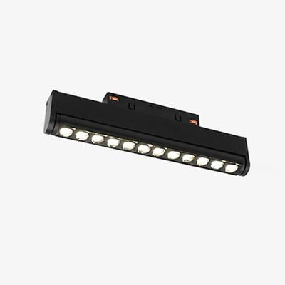 China 320 / 360 Degree Adjustable Linear LED Track Light Fixture Housing 12W Track Light for sale