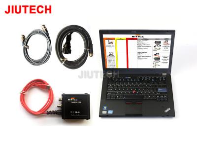 China Full a set Still forklift canbox with IBM T420 latpop diagnostic cable 50983605400 truck box diagnostic tool for sale