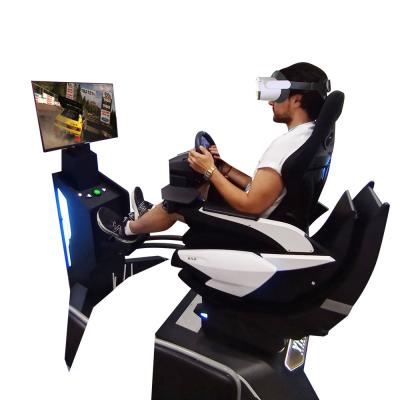 China Steering Wheel Racing Simulator Cockpit Training Center Realistic Vr Racing Games for sale