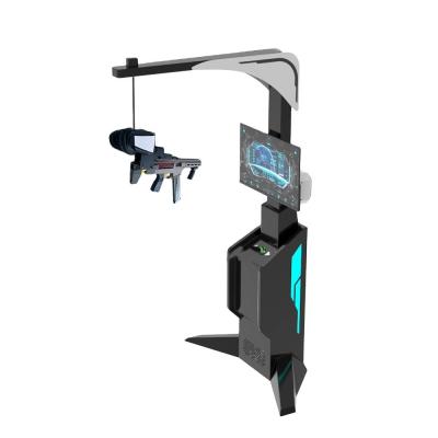 China Arcade VR Shooting Simulator VR Gun Battle Standing Walker VR Machine Gun Gatling for sale