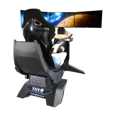 China 1 Passenger All Aluminum Alloy Space Virtual Reality Game Machine With 4 Thrilling Games for sale