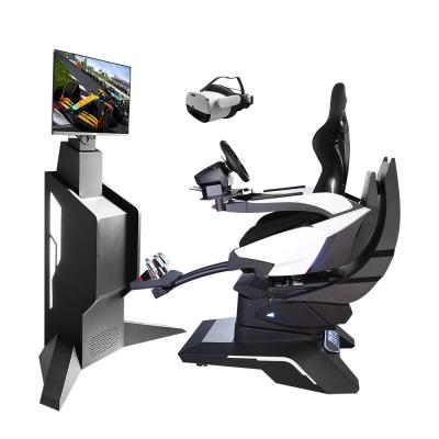 China Theme Park 32 Inch Vr Car Simulator Games Race 3dof Motion Car Simulator Equipment for sale