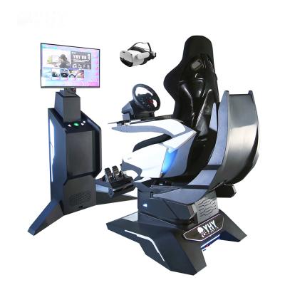 China 32 Inches Screen 9d Vr Game Machine Virtual Reality Race Car Simulator for sale