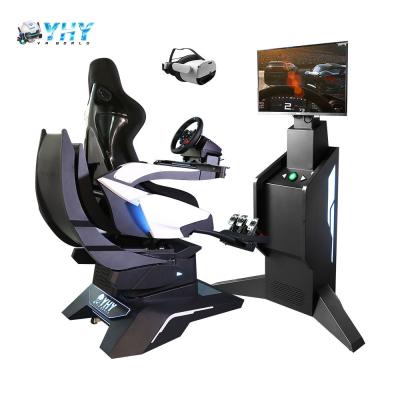 China Motion Simulator Vr Racing Game With Steering Wheel Games For City Park 32 Inches Screen for sale