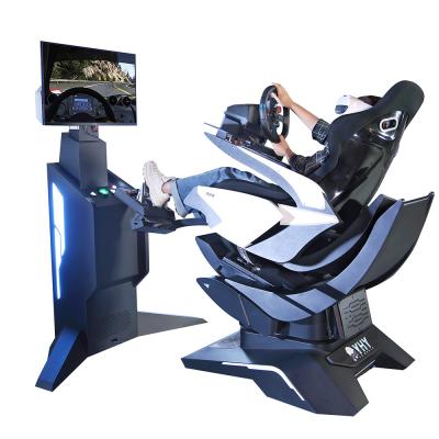 China 135KG Virtual Reality Driving Simulator Racing Adjustable Telescopic Pedal 9D VR F1  3 Dof 42 Inch for sale