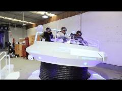 YHY-01.111 VR UFO 360 Degree Rotation 5 Seats Virtual Reality Game Machine 