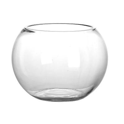 China Viable Size Wholesale Quality Around Small Mini Glass Portable Fish Tank for sale