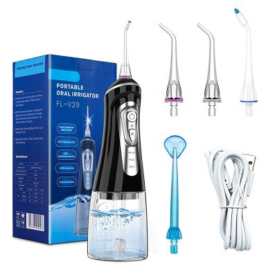 China Waterproof Electric Water Flosser Portable Oral Irrigator Joint Tooth Care IPX7 Pulse Large Capacity 320ml IXP7 for sale