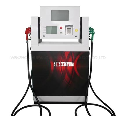 China Huiyang Gas Station Two Spout Fuel Dispenser Gasoline Pump Machine Fuel Dispenser Price HY for sale