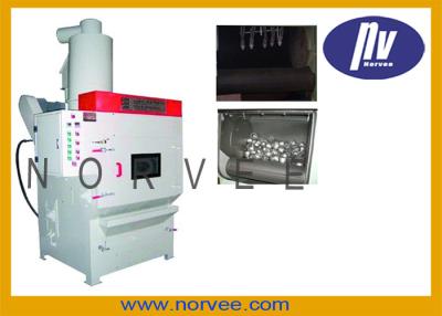 China Crawler Type Durable Ceramic / Steel Shot Blasting Machine For Small Ironware for sale