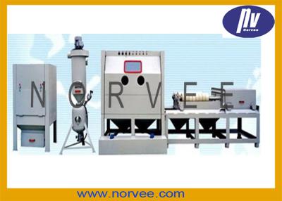 China Trolley Roll Semi - automatic Pressure Commercial Sandblasting Equipment for sale