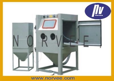 China Commercial Fixed Wheel Box Commercial Sandblasting Equipment For Stone Carvings / Rims for sale