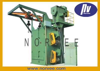 China Hook Type Shot Blasting Machine For Aluminum / die casting parts 20m³/min for sale