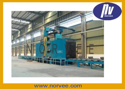 China Conveyor Sand Blast Machine Professional Sandblaster For Steel Plate / Profile Steel for sale