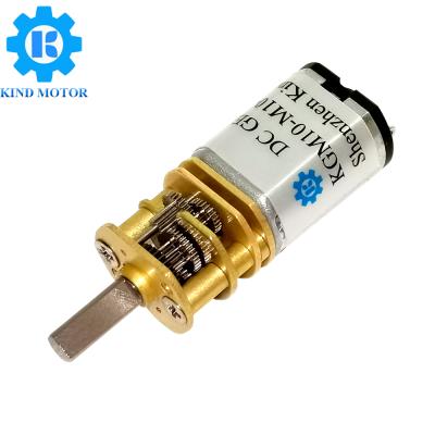 China Diameter 8mm 10mm CW DC 1.5v-12v M10 M20 M30 Micro Metal Gearbox Reducer Explosion Proof High Quality Low Current Motor For Smart Lock for sale