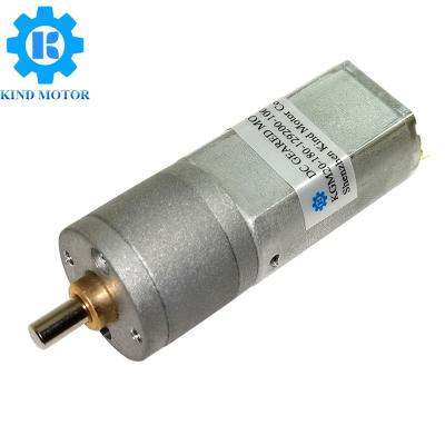 China GM20 20mm 22mm 3v-24v DC Metal Gear Reducer Explosion Proof High Quality Low Speed ​​Motor for sale