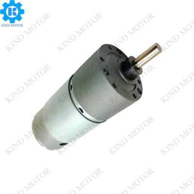 China KGM37-555 35mm 37mm DC 12v 24v 80 rpm 100 rpm 6mm Explosion Proof Gear Motor for sale