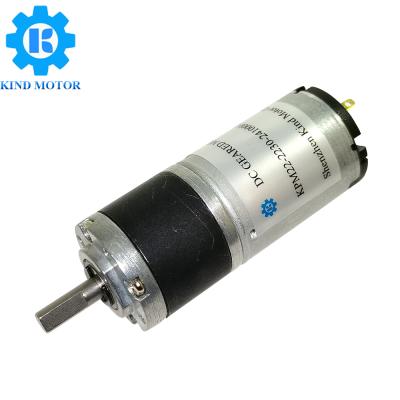 China Micro 22mm kpm22-2230 kpm22-180 3-24vdc Explosion-proof high quality low noise metal gearbox planetary reduction motors for sale