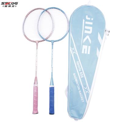 China Eastic & Best price best price durable light weight racquet tension ferroalloy badminton racket for sale