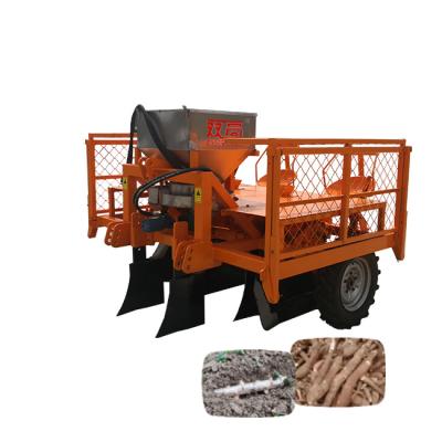 China Farm Machinery Factory High Directly Planting Customizable 2 Rows Cassava Planter Machine Cassava Potato Planter Cultivating Tools for sale