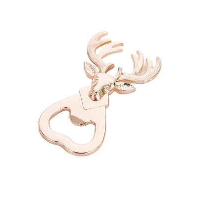 China Creative Master Deer Bottle Opener Deer Gifts Holiday Christmas Party Gifts Birthday Gifts for sale