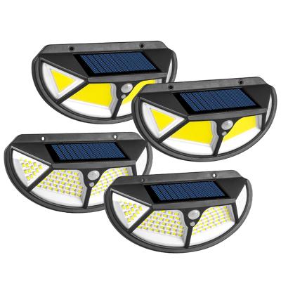 China Solar Garden LED Light Outdoor Solar Lamp With Motion Sensor LED Light Sunlight Street Lamp Spotlight For Garden Decoration for sale