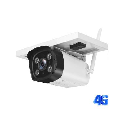 China 4G Solar Camera with 2-way Intercom 5.5w Solar Panel Motion Detection Cloud Storage HD IP Camera Rainproof HD 2MP Dual Light cam for sale