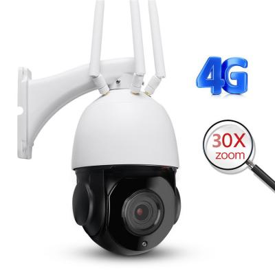 중국 4G PTZ 5MP Security Camera Sim Card 4G Cctv Camera 30X Zoom Two Way Audio For Outdoor Dome IP Camera 판매용