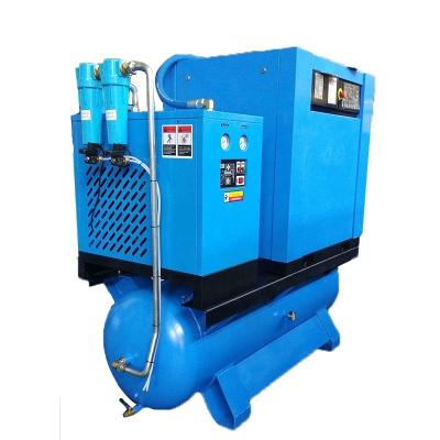 China China Factory 20hp 15kw 8bar All-one-machine Screw Air Compressor for Laser Cutting for sale