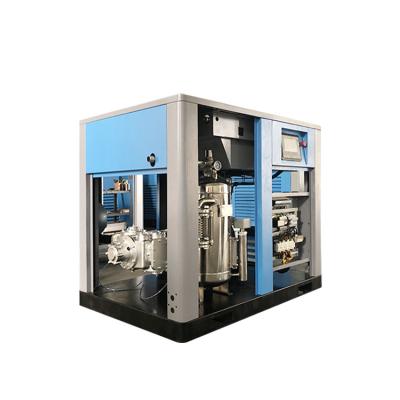 China Mikovs High Quality Low Noise Water Screw Air Compressor 7.5kw 10hp 7bar Oilless Air Compressors Screw for sale