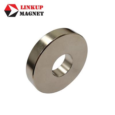 China Industrial Magnet N35 N38 N42 N50 Strong Neodymium Magnet Ring Hollow Cylinder NdFeB  Magnet for sale