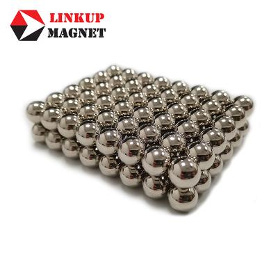 China Industrial Magnet Sphere Neodymium Magnet N52 NdFeB Magnetic Ball For Industry for sale