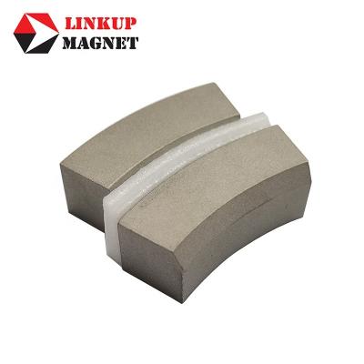 China Industrial Magnet Curved SmCo Magnet Arc SmCo Permanent Magnet  Segment Sm2Co17 YXG30 YXG32 For Motors for sale