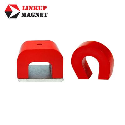 China Industrial Magnet Alnico Horseshoe Magnet Alnico Magnet Permanent Alnico5 Alnico8 Teaching Magnet With Keeper Wholesale for sale