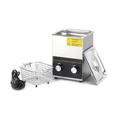 China Factory Small 1.3L 50W Lab Desktop Ultrasonic Cleaning Machine for sale