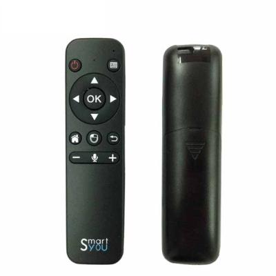 China Single Service RF Wireless Remote Control Microphone Air Mouse USB Voice Input Dongle for sale