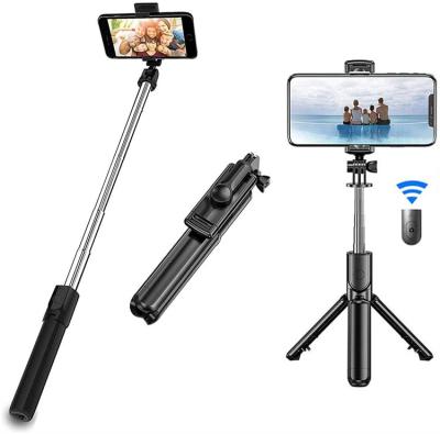 China Portable Flexible Drop Shipping 3 in 1 Wireless Selfie Stick Tripod Holder for sale