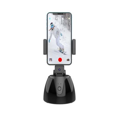 China Adjustable Portable Smart Shooting Face AI 360 Rotation Automatic Object Tracking Gimble Holder For Smartphone for sale