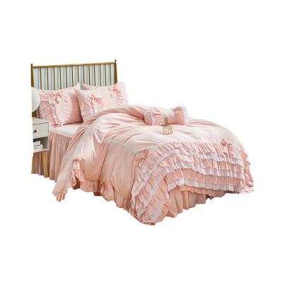 China Wholesale Custom Nondisposable Bedding Item Bed Skirt Set Kids Duvet Cover Bedding Set for sale