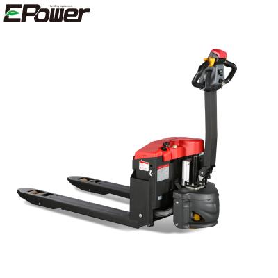 China 1.5 Ton 1500kg Small Pallet Jack Mini Electric Pallet Truck Powered Pallet Truck 41-50T for sale