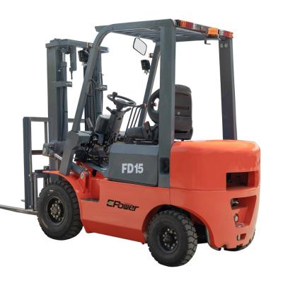 China Hotels New Design Model Yangma Engine Lifting 4.5m Side Shift Solid Tire 1.8t Diesel Forklift for sale