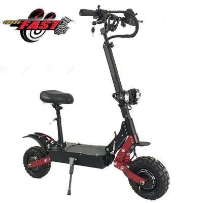 China Hot Selling Unisex Electric Scooter Scoote 11 Inch Wide Wheel E Scooter For Adults 5600w Electric Scooter for sale