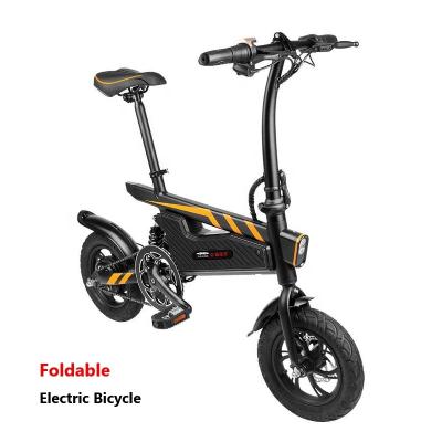 China High Speed ​​Electric Bicycle 36V 7.8ah 10ah Chain Drive Motor 250w Aluminum Alloy Folding Electric Bike Bicycle For Adults for sale