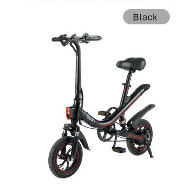 China Outdoor Sports Europe Store 350W 48V 12 Inch Fat Tires Folding Bike Ebike Adult Chopper Electric Bicycle for sale