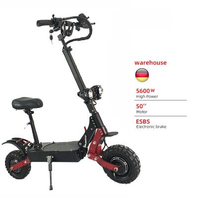 China Crazy Outdoor Sports 11inch 5600W High Speed ​​Off Road Electric Scooter E-scooter Adults With Seat for sale