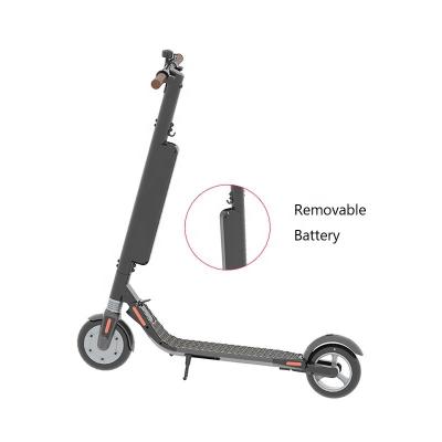 China Unisex Adults Use Strong Powerful Electric Scooter 36v 10ah Battery Motor 300w Dismountable Electric Scooter for sale