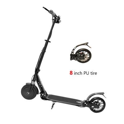 China Small unisex and easy to fold cheap price 180w motor electric scooter waterproof electric scooter for sale